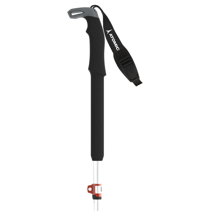 Atomic BCT Mountaineering SQS Adjustable Ski Poles 2024 Silver/Grey