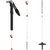 Atomic BCT Mountaineering SQS Adjustable Ski Poles 2024 Silver/Grey