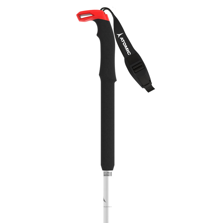 Atomic BCT Touring Carbon SQS W Adjustable Ski Poles - Women's 2024 White/Carbon Arc