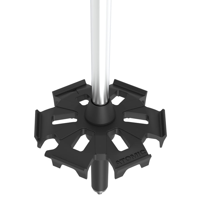 Atomic BCT Touring SQS Adjustable Ski Poles 2024 Silver/Grey