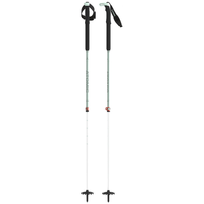 Atomic BCT Touring SQS W Adjustable Ski Poles - Women's 2022 Mint Sorbet