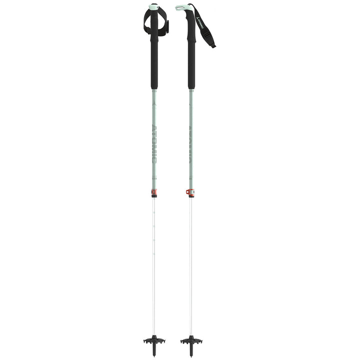 Atomic BCT Touring SQS W Adjustable Ski Poles - Women's 2022 Mint Sorbet