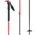 Atomic BCT Touring Carbon SQS Adjustable Ski Poles 2024 Red/Grey