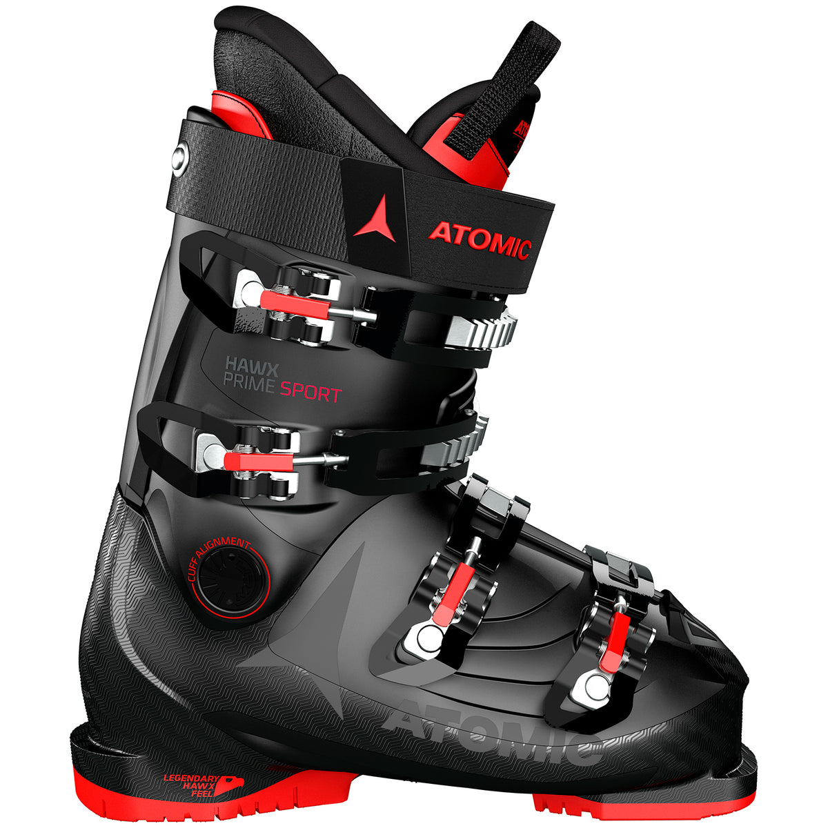Atomic Hawx Prime Sport 100 Ski Boots 2021 Black/Red