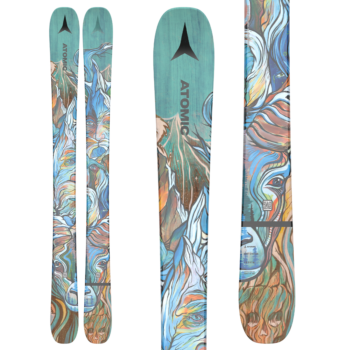 Atomic Bent Chetler Mini Skis - Kids' 2022