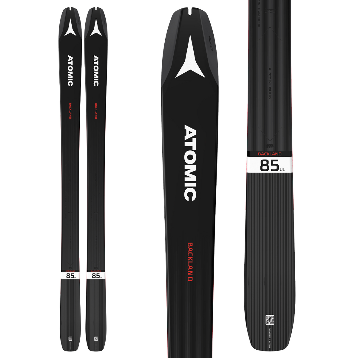 Atomic Backland 85 UL Skis + Hybrid 85 Skins 2023