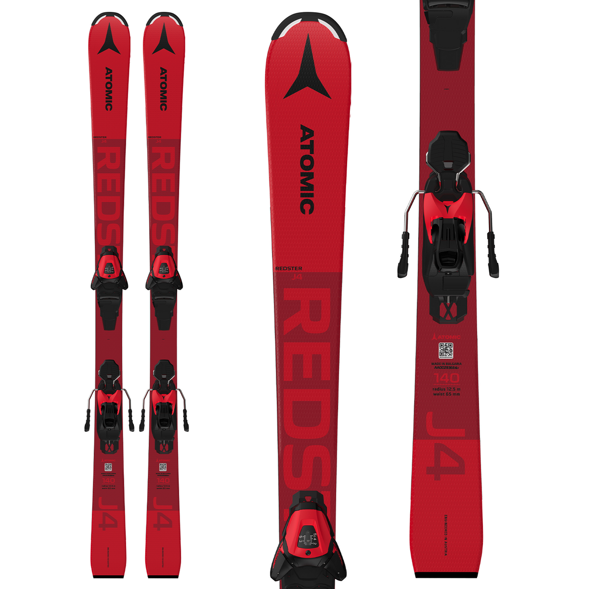 Atomic Redster J4 Skis + L6 GW Bindings - Boys' 2022