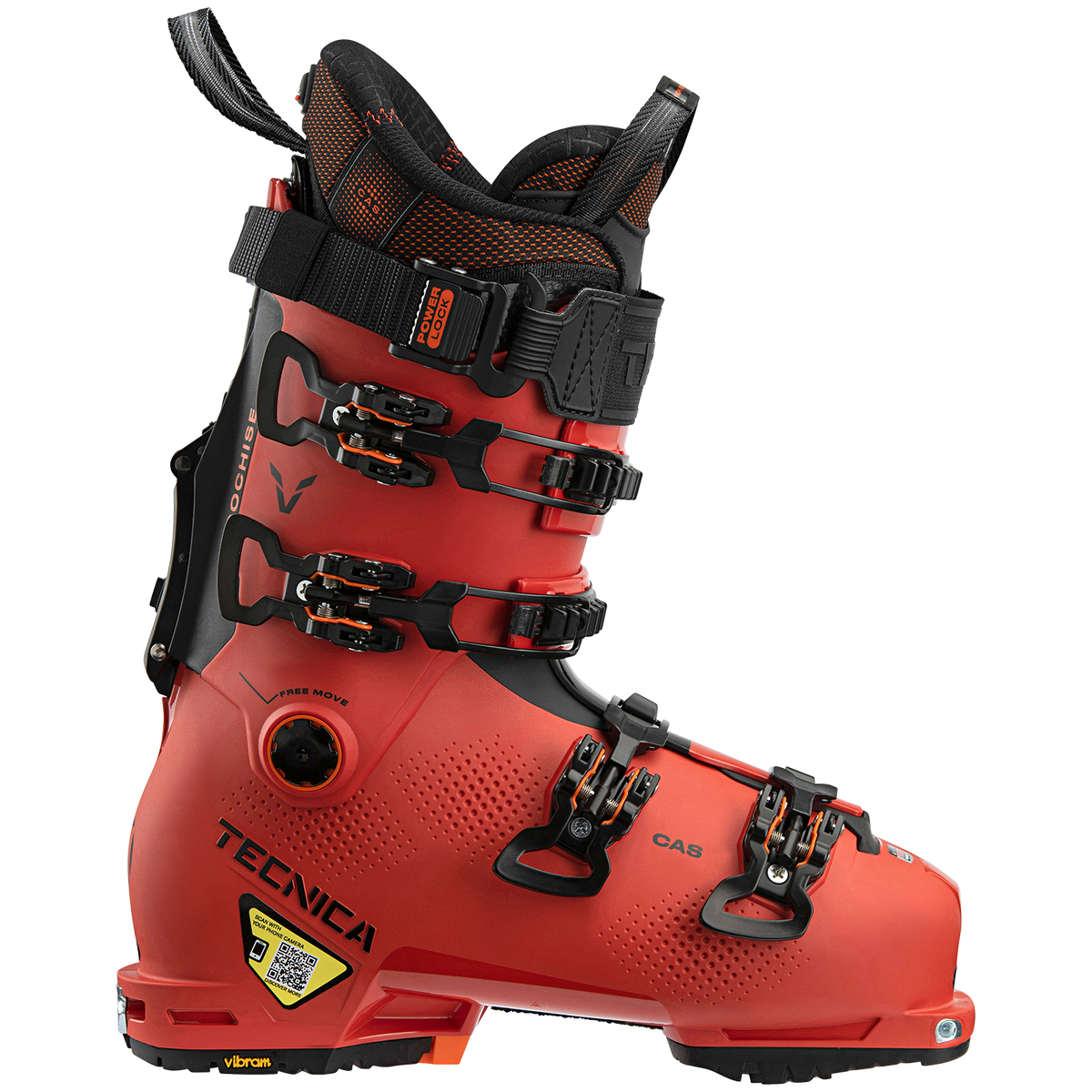 Tecnica Cochise 130 DYN Alpine Touring Ski Boots 2023 Brick Orange
