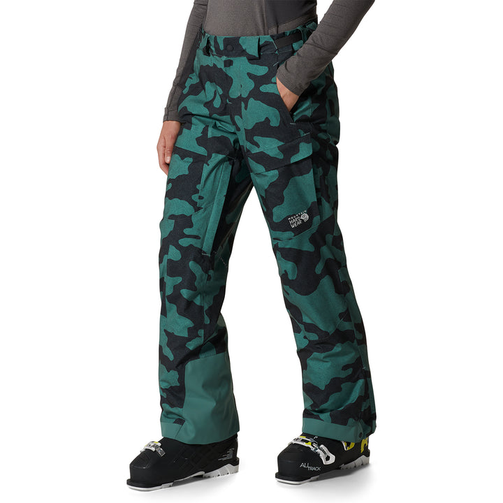 Mountain Hardwear Cloud Bank GORE-TEX Insulated Pants - Women's Mint Palm Camo