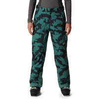 Mountain Hardwear Cloud Bank GORE-TEX Insulated Pants - Women's Mint Palm Camo::Mint Palm Camo