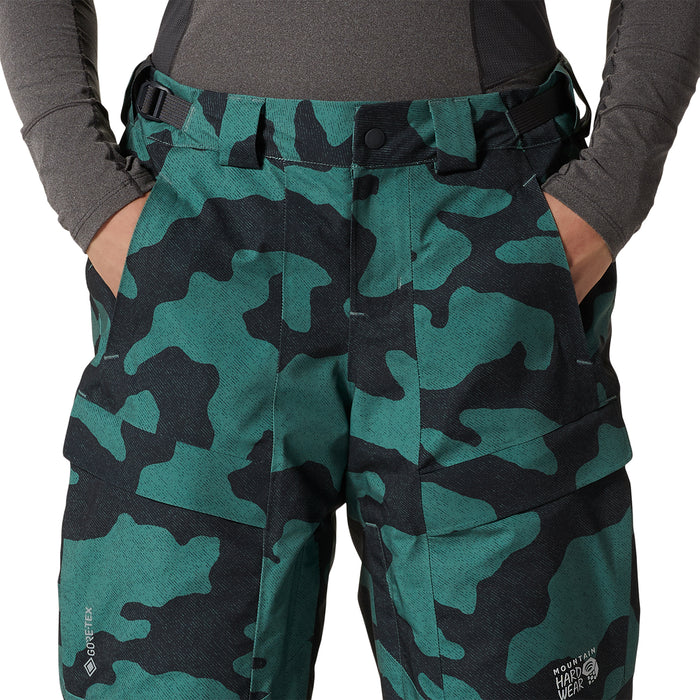 Mountain Hardwear Cloud Bank GORE-TEX Insulated Pants - Women's Mint Palm Camo