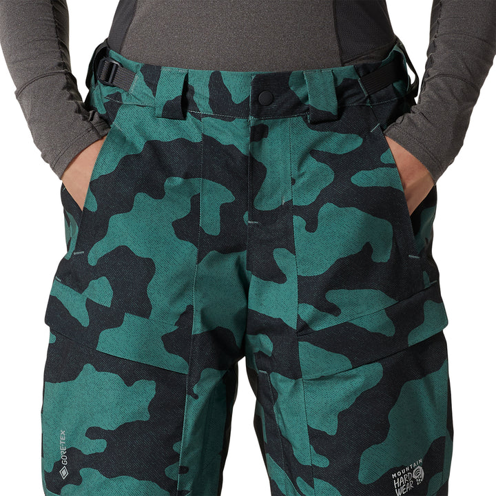 Mountain Hardwear Cloud Bank GORE-TEX Insulated Pants - Women's Mint Palm Camo