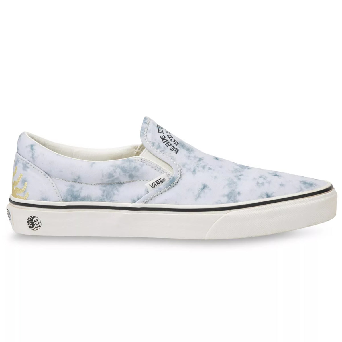 Vans x Parks Project Classic Slip-On Shoes - Unisex Tie Dye/Marshmallow (Parks Project