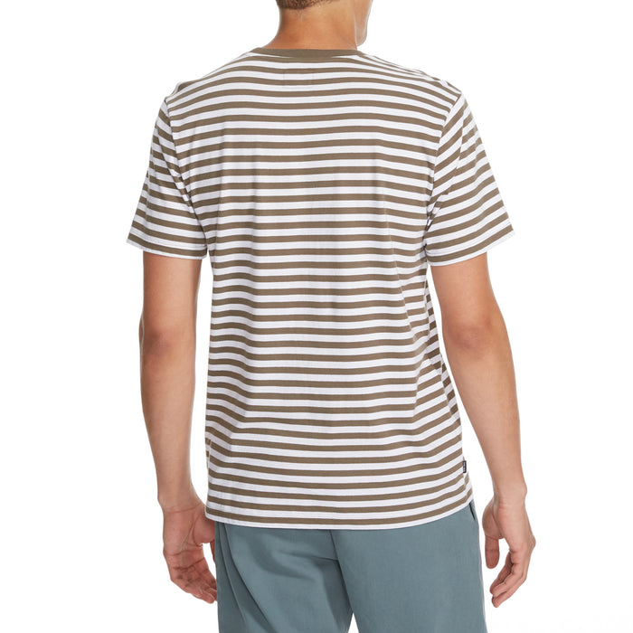Dark Seas Visalia Knit T-Shirt - Men's Olive/White