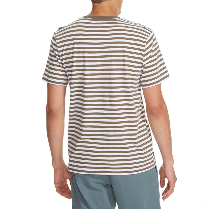 Dark Seas Visalia Knit T-Shirt - Men's Olive/White