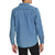 Brixton Bowery Stretch Long-Sleeve X Flannel - Men's Worn Indigo