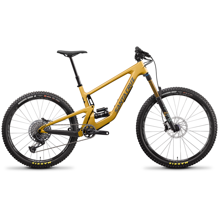 Santa Cruz Bicycles Bronson CC X01 Complete Mountain Bike 2022 Paydirt Gold