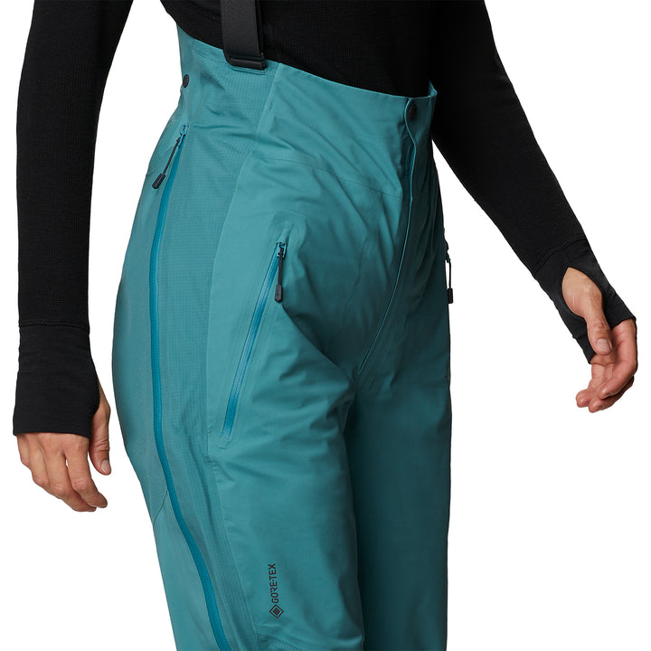 Mountain Hardwear High Exposure™ GORE-TEX C-Knit Bibs - Women's Washed Turquoise