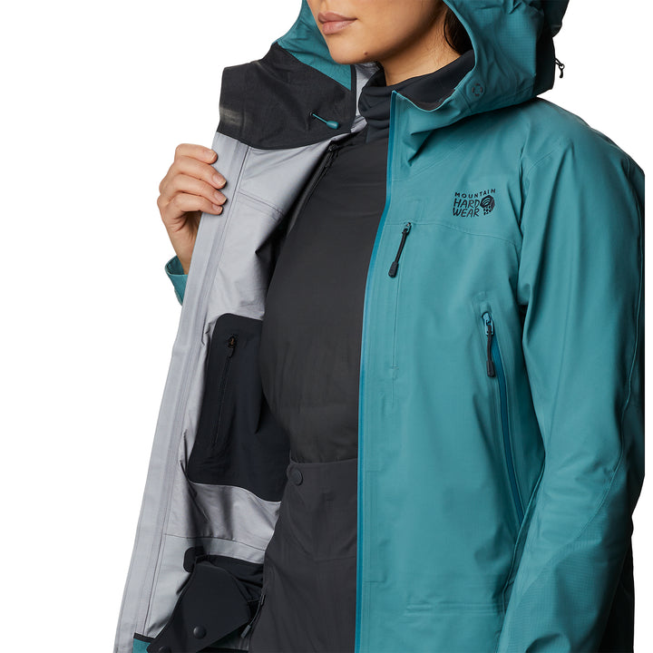 Mountain Hardwear High Exposure™ GORE-TEX C-Knit Jacket - Women's Washed Turquoise