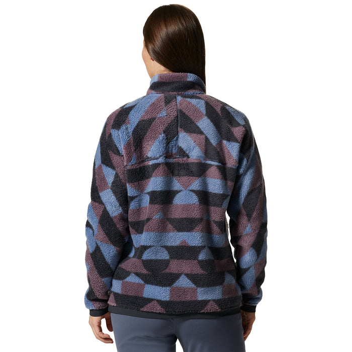 Mountain Hardwear SouthPass™ Pullover Fleece - Women's Blue Quartz Geoland 3
