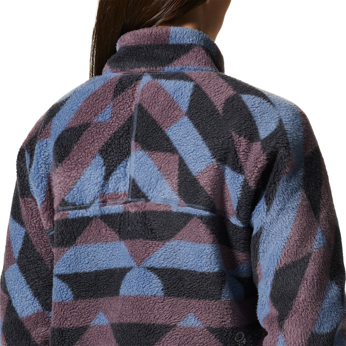 Mountain Hardwear SouthPass™ Pullover Fleece - Women's Blue Quartz Geoland 3
