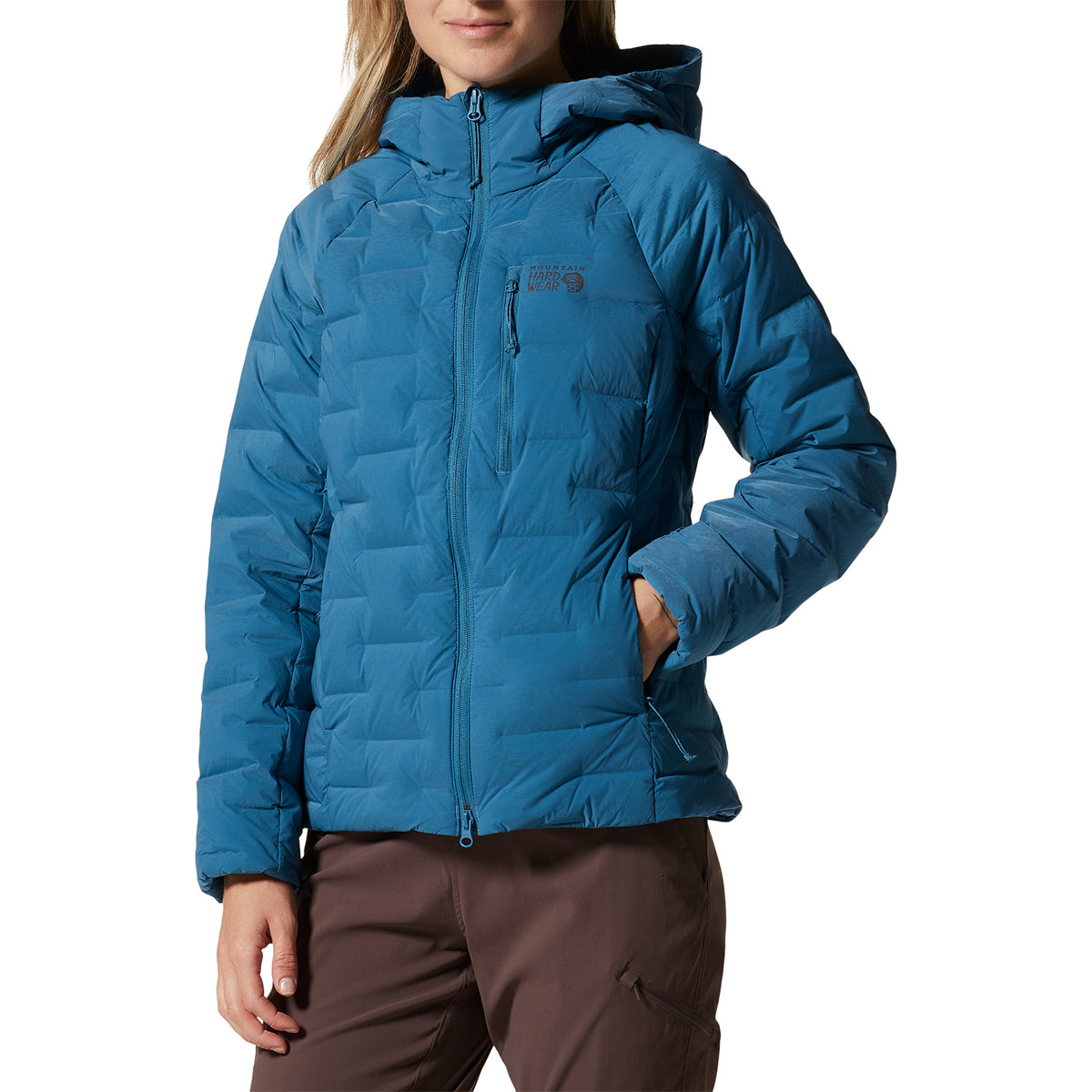 Mountain Hardwear Stretchdown Hoodie - Women's Caspian