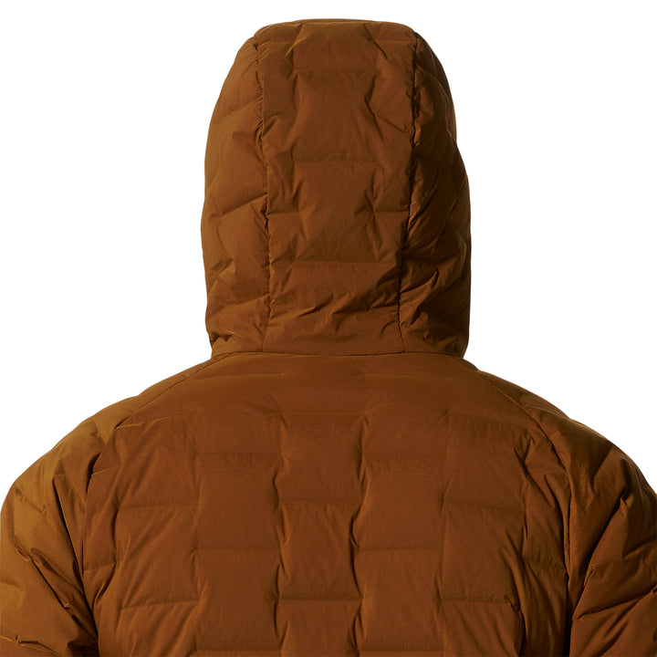Mountain Hardwear StretchDown Hoodie - Men's Golden Brown