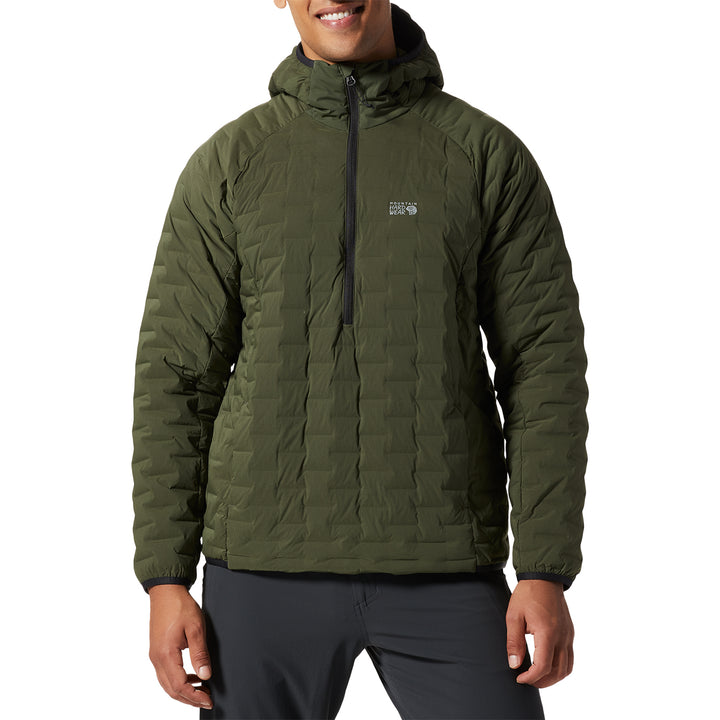 Mountain Hardwear StretchDown Light Pullover - Men's Surplus Green