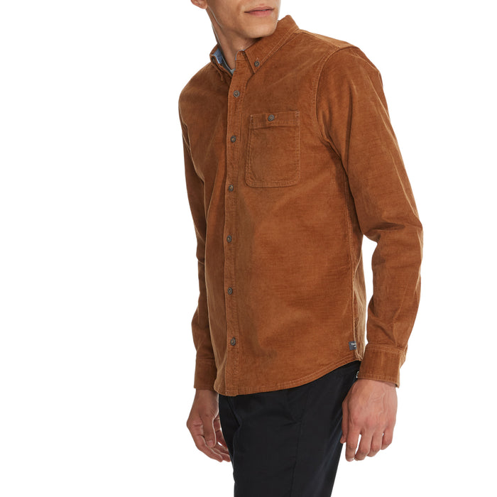 Toad & Co Karuna Cord Long-Sleeve Shirt - Men's Brown Sugar