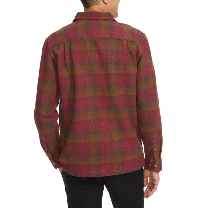 Dark Seas Colony Long-Sleeve Shirt - Men's Brown/Red