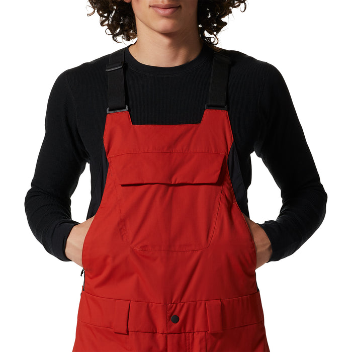 Mountain Hardwear FireFall Insulated Bibs - Men's Desert Red