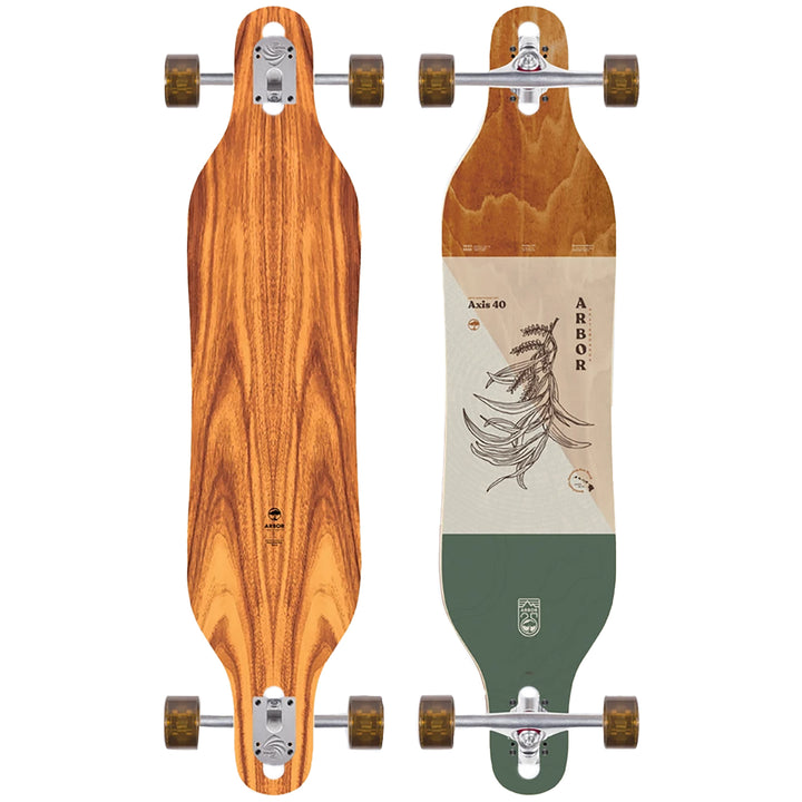 Arbor Axis 40 25th Year Anniversary Longboard Complete