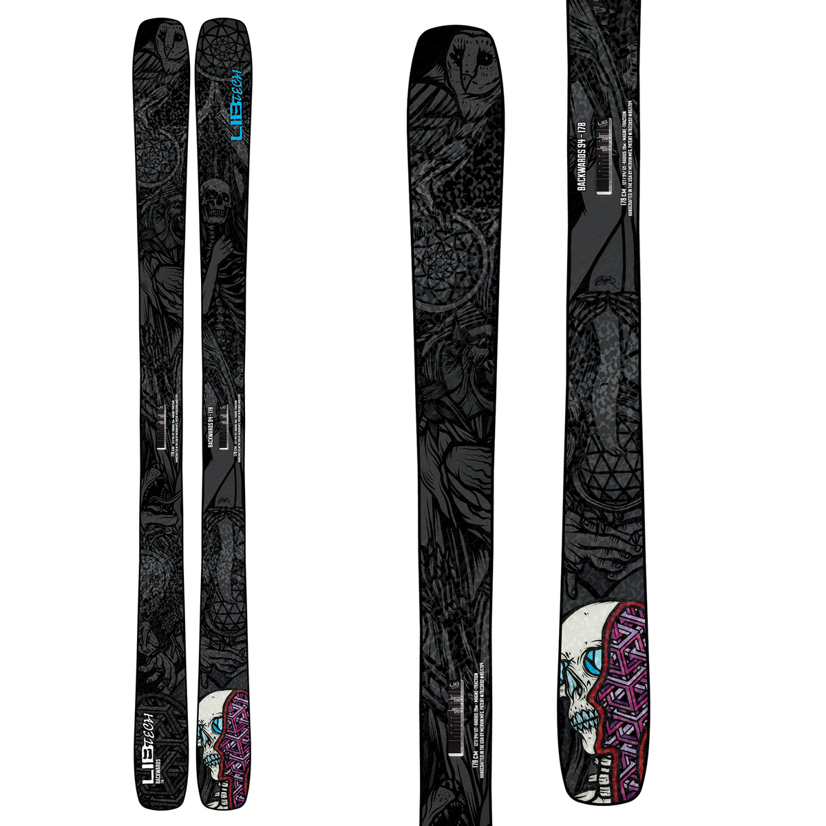Lib Tech Backwards Skis 2022