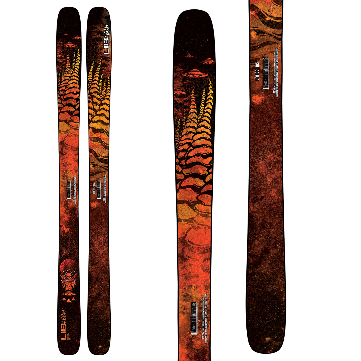 Lib Tech UFO 105 Skis 2022