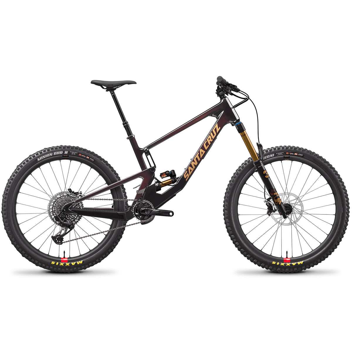Santa Cruz Bicycles Nomad CC X01 Reserve Complete Mountain Bike 2021 Oxblood