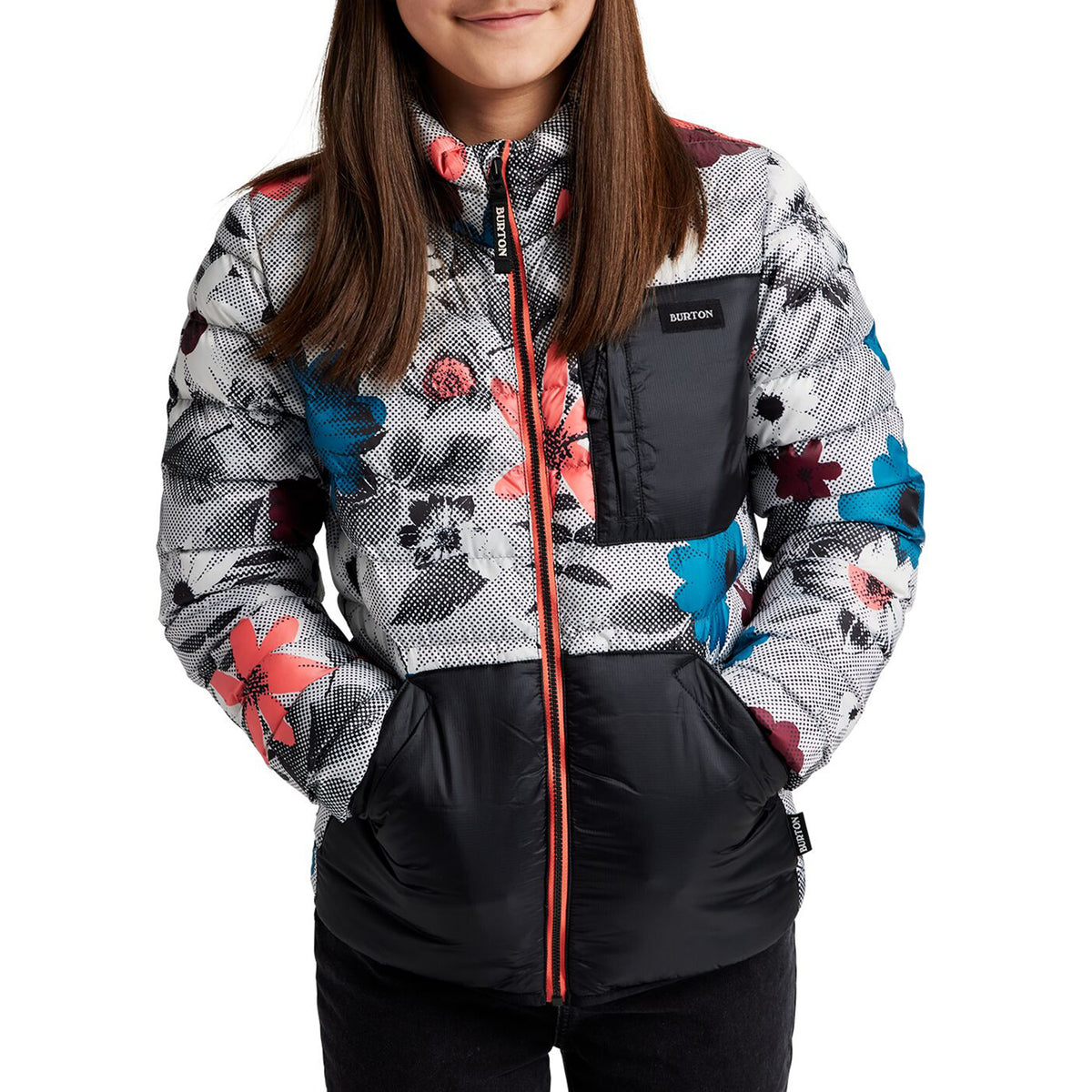 Burton Evergreen Insulator Jacket - Kids' Halftone Floral