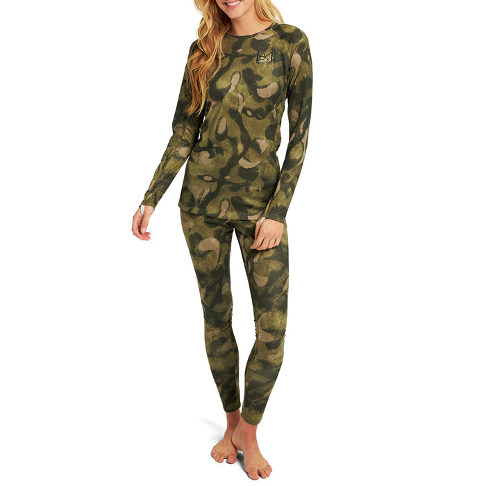 Burton AK Helium Power Grid Base Layer Top - Women's Victor Camo