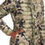 Burton Evergreen Down Hooded Jacket - Women's Martini Olive Terra Camo