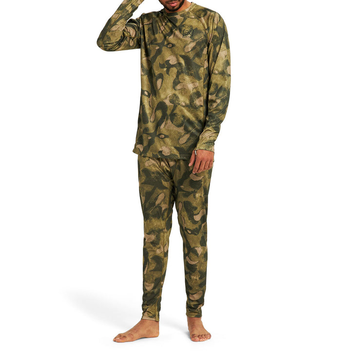 Burton AK Helium Power Grid Base Layer Top Victor Camo