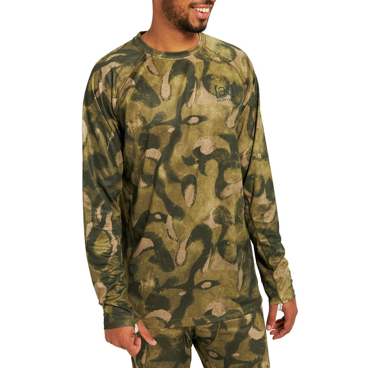 Burton AK Helium Power Grid Base Layer Top Victor Camo