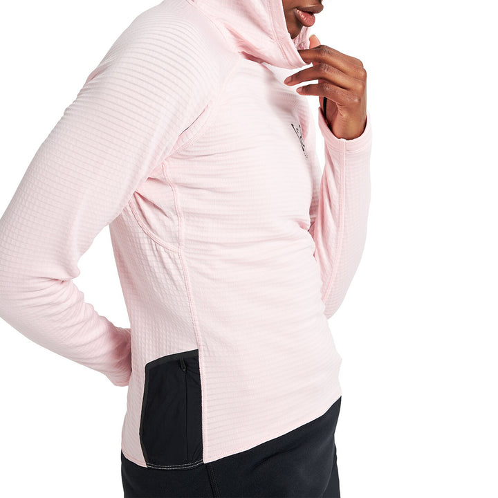 Burton AK Helium Power Grid Pullover Fleece - Women's Ballet Slipper