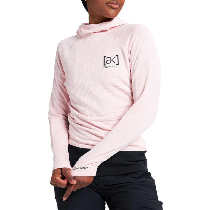 Burton AK Helium Power Grid Pullover Fleece - Women's Ballet Slipper