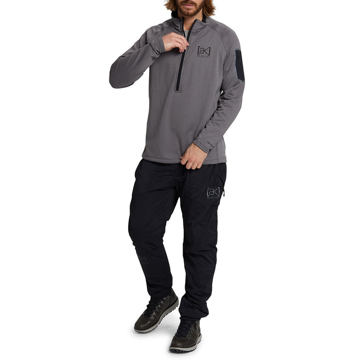 Burton AK Helium Grid Half-Zip Fleece - Men's Castlerock