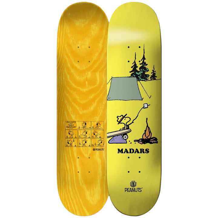 Element Peanuts Woodstock X Madars 8.25 Skateboard Deck