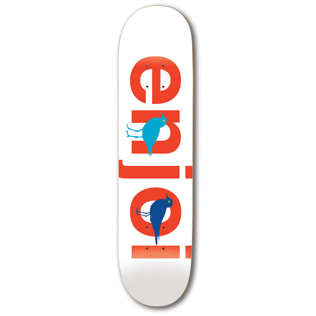 Enjoi Bird Watcher Hyb White 8.5 Skateboard Deck
