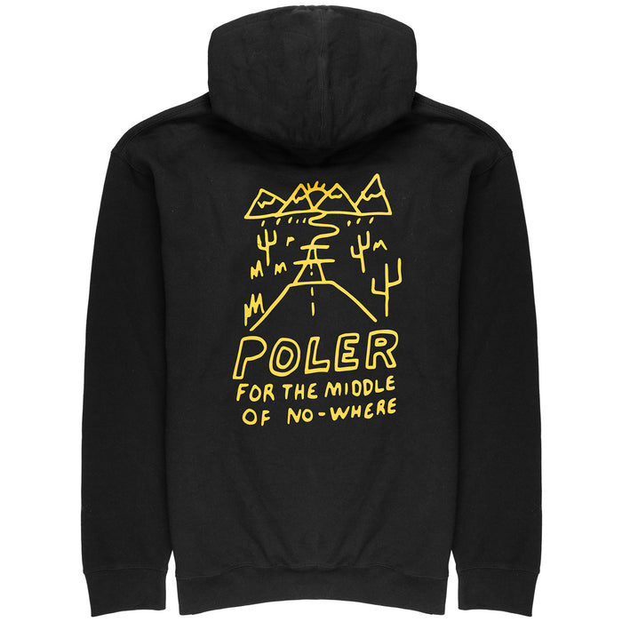 Poler Nowhere Hoodie - Men's Black