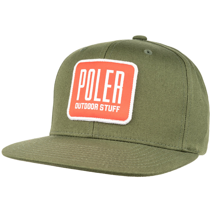 Poler Hype Patch Hat Olive