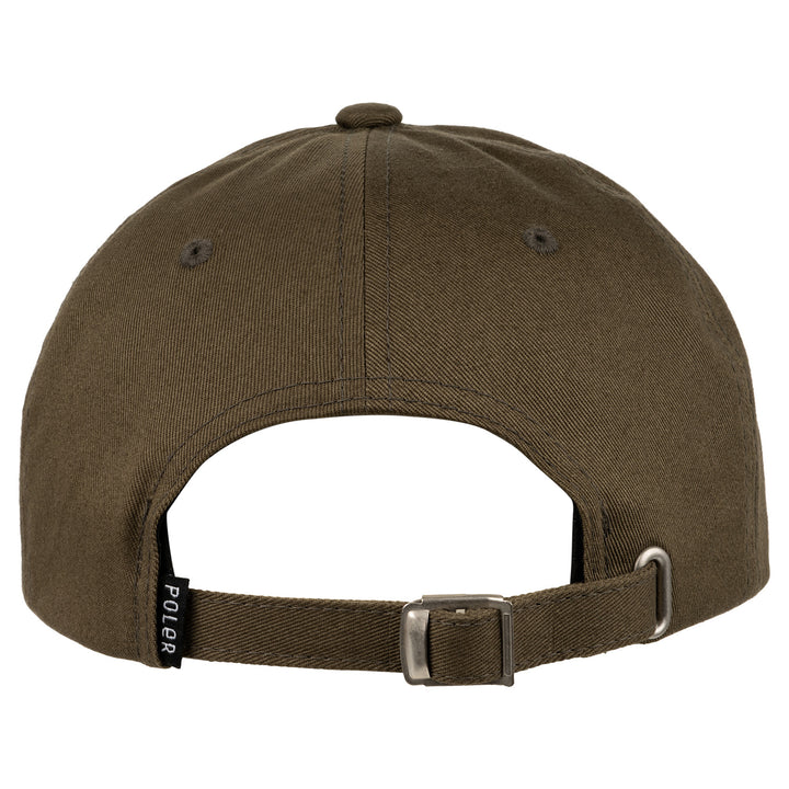 Poler Camp Vibes Patch Dad Hat Olive