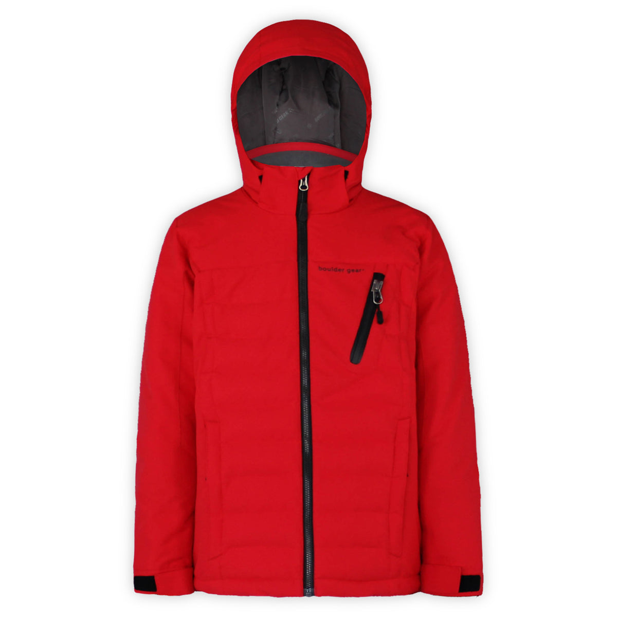 Boulder Gear Cyclone Jacket - Boys' Crimson Red