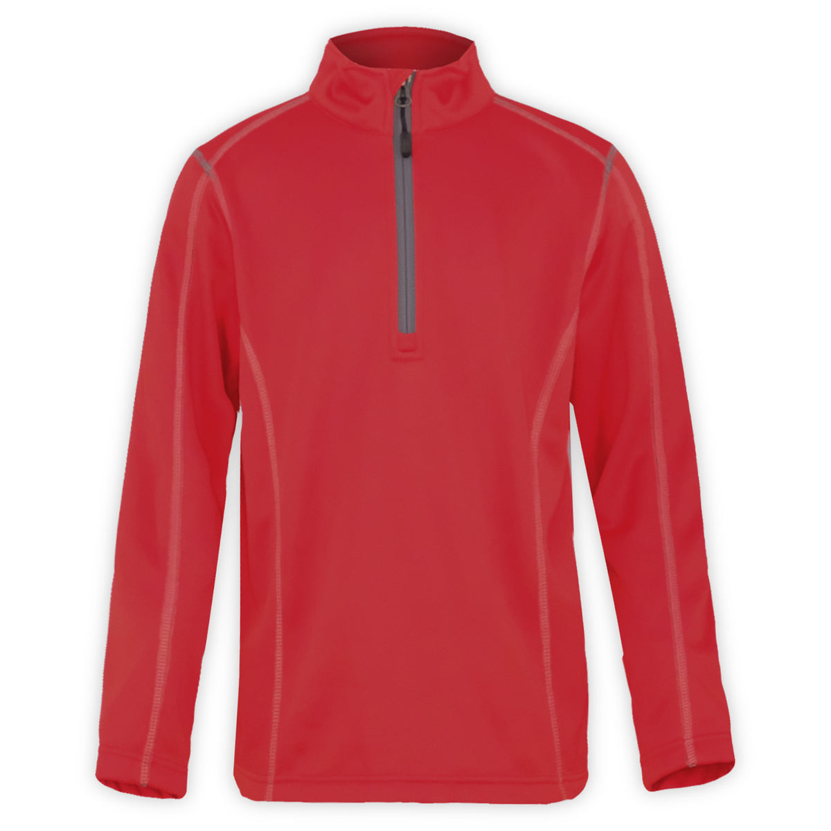 Boulder Gear Theo 1/4 Zip Top - Boys' Crimson Red